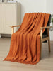 A Knitted Blanket, Nordic Style Rectangular Tassel Office Nap Sofa Blanket, Air Conditioning Blanket, Shawl Cover Blanket, Bed Tail Blanket Suitable For Daily Use